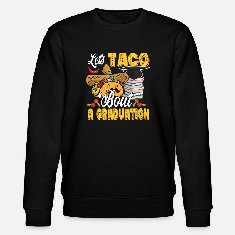 Tacos Für Eine Abschlussfeier - Stanley/Stella Unisex Bio-Sweatshirt CHANGER  - Schwarz