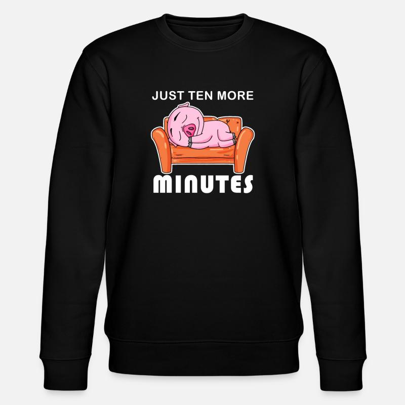 Dormez seulement dix minutes - Sweat bio CHANGER Stanley/Stella Unisexe - noir