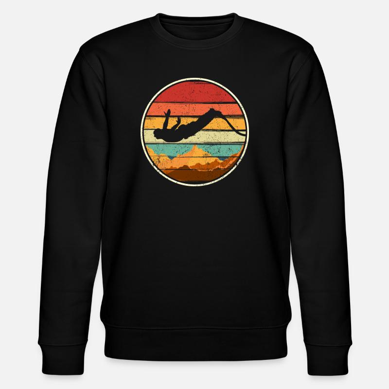 Sunset Summit Dive Circle - Stanley/Stella Unisex Bio-Sweatshirt CHANGER  - Schwarz