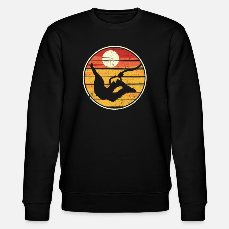 Vol Silhouette Coucher de Soleil - Sweat bio CHANGER Stanley/Stella Unisexe - noir