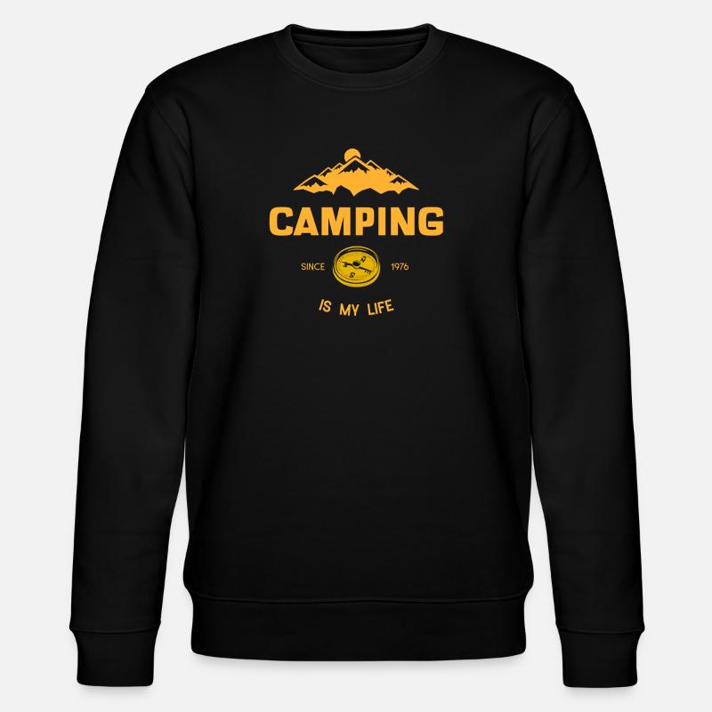 Le camping, c’est ma vie - Sweat bio CHANGER Stanley/Stella Unisexe - noir