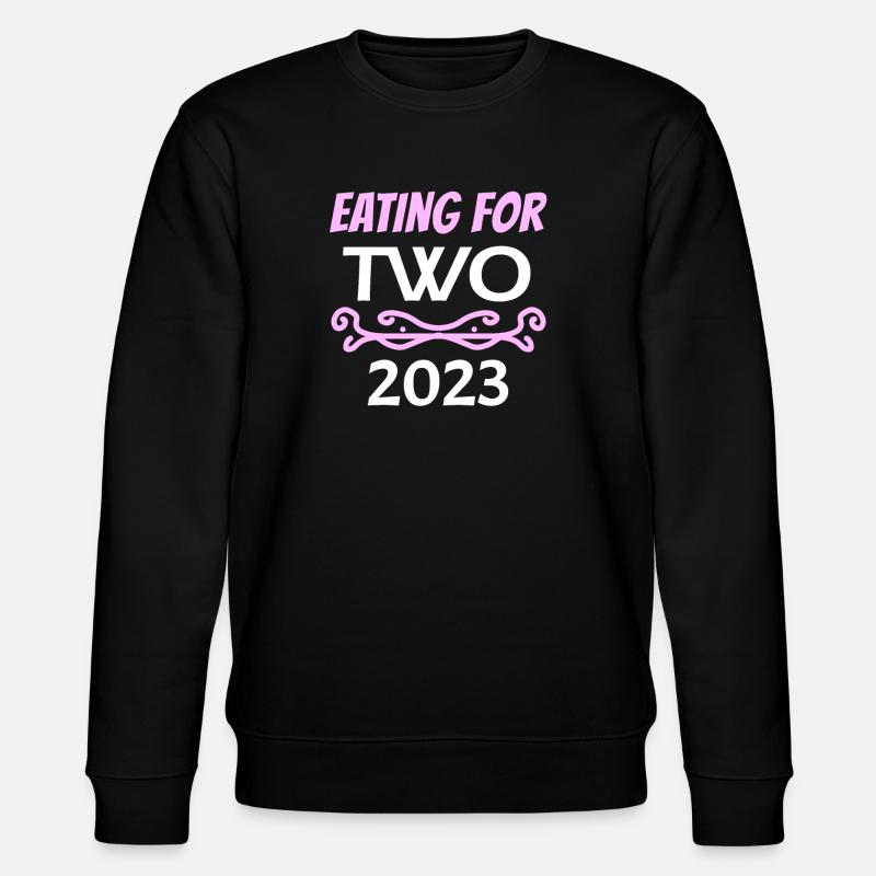 Grossesse Gémeaux 2023 - Sweat bio CHANGER Stanley/Stella Unisexe - noir