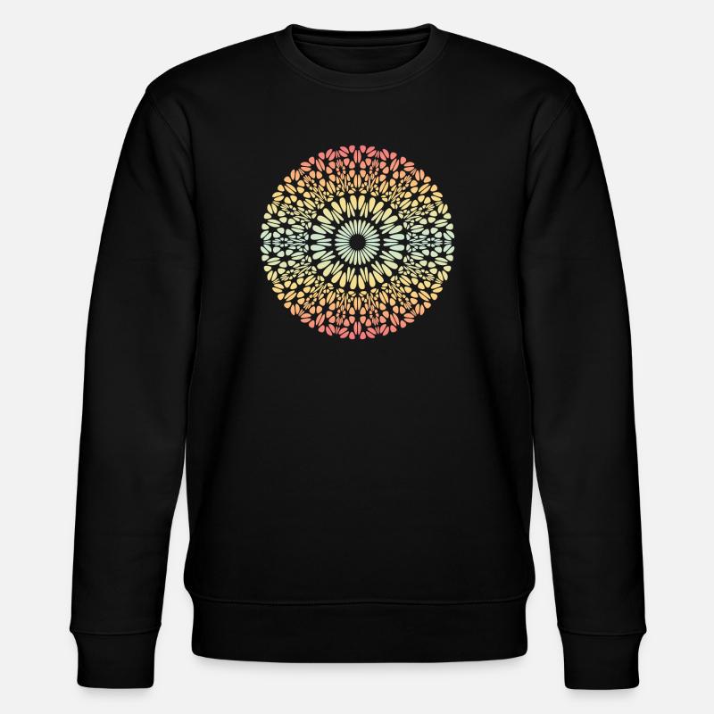 Mandala - Sweat bio CHANGER Stanley/Stella Unisexe - noir