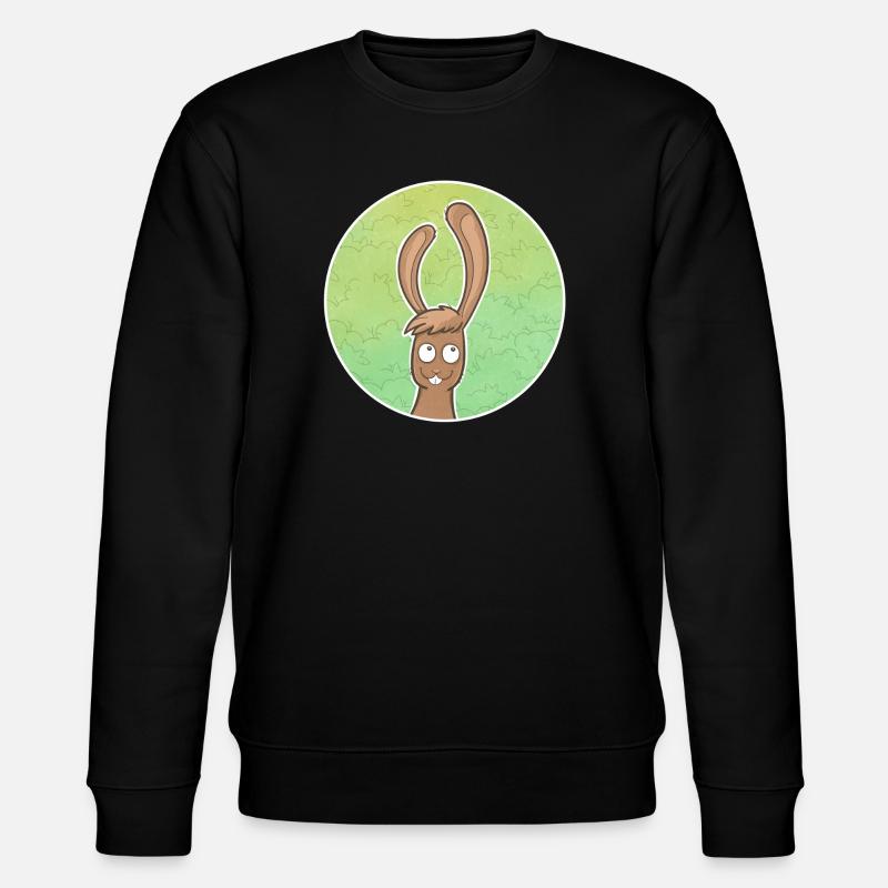 Rabbit - Stanley/Stella CHANGER Unisex Organic Sweatshirt - black