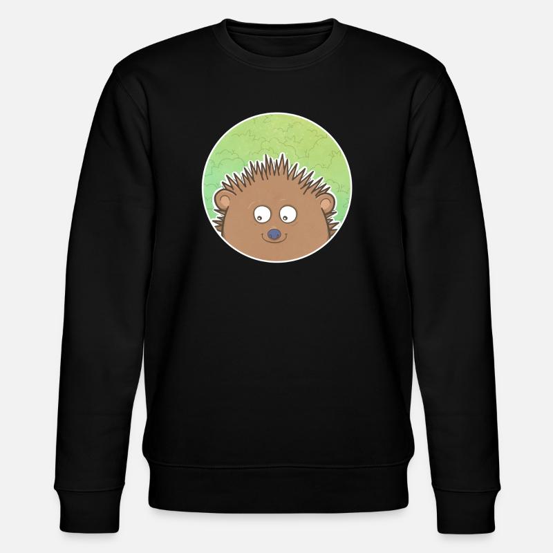 Igel - Stanley/Stella Unisex Bio-Sweatshirt CHANGER  - Schwarz