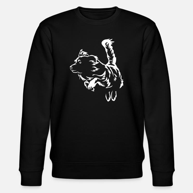 Australian Shepherd "Black Edition" - Stanley/Stella CHANGER Unisex Organic Sweatshirt - black