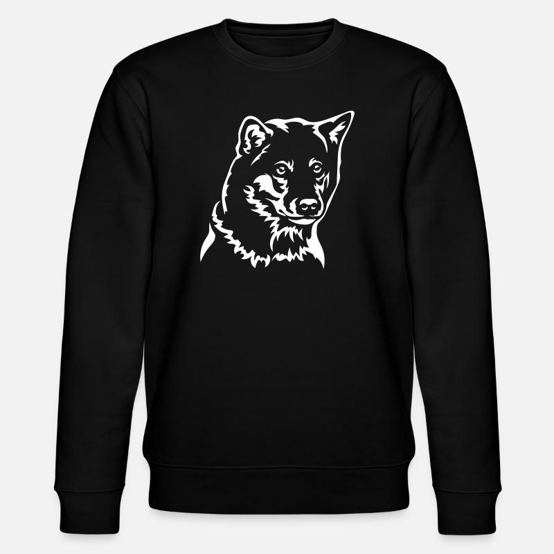 Shiba Head « Black Edition » - Sweat bio CHANGER Stanley/Stella Unisexe - noir