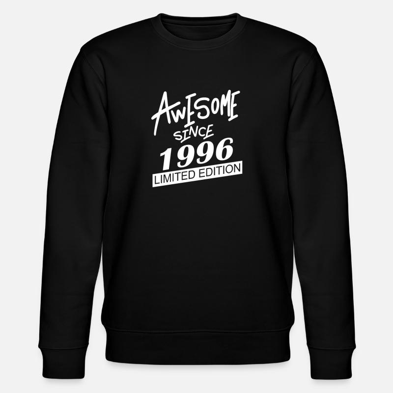 1996 - Né en 1996 - Sweat bio CHANGER Stanley/Stella Unisexe - noir