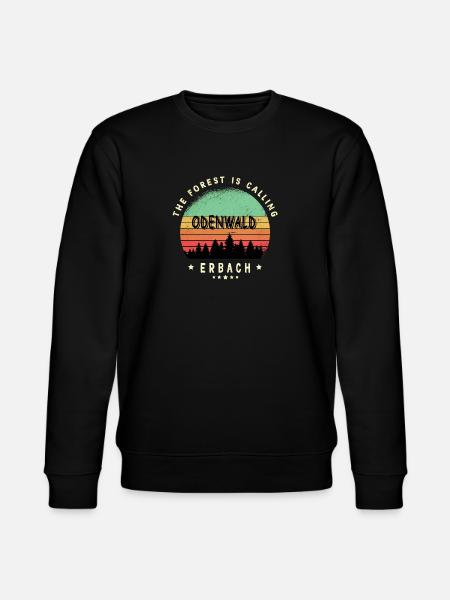 Erbach Odenwald Design - Stanley/Stella CHANGER Unisex Organic Sweatshirt - black