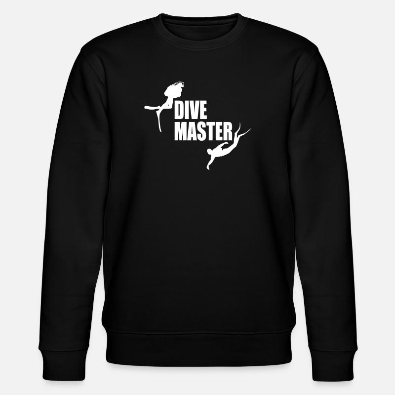 Divemaster Tauchen - Stanley/Stella Unisex Bio-Sweatshirt CHANGER  - Schwarz