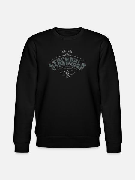 Stockholm 2-fäger - Stanley/Stella CHANGER Unisex Organic Sweatshirt - black