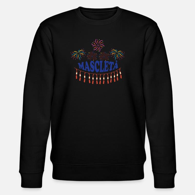Mascletà Feuerwerk - Stanley/Stella Unisex Bio-Sweatshirt CHANGER  - Schwarz