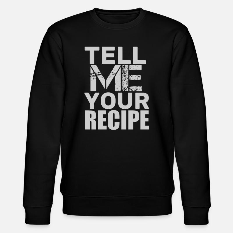 Raconter la recette - Sweat bio CHANGER Stanley/Stella Unisexe - noir