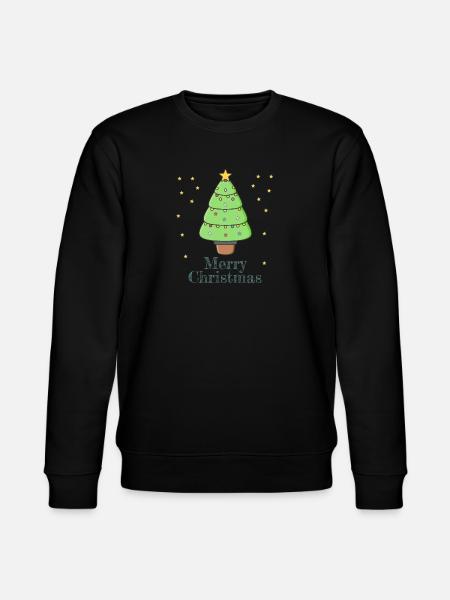 Merry Christmas - Stanley/Stella CHANGER Unisex Organic Sweatshirt - black