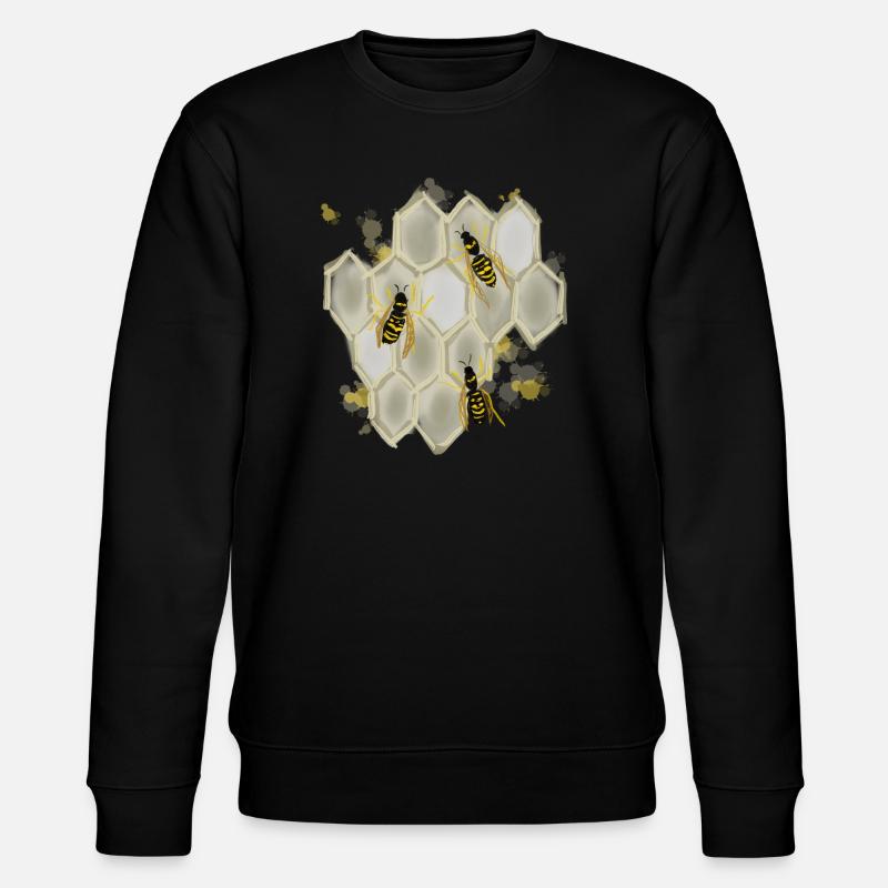 Guêpes - Sweat bio CHANGER Stanley/Stella Unisexe - noir