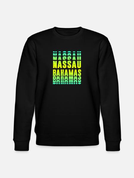 Nassau Bahamas Design - Stanley/Stella CHANGER Unisex Organic Sweatshirt - black