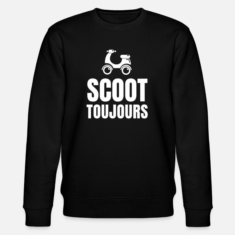 scooter, faire du scooter - Sweat bio CHANGER Stanley/Stella Unisexe - noir