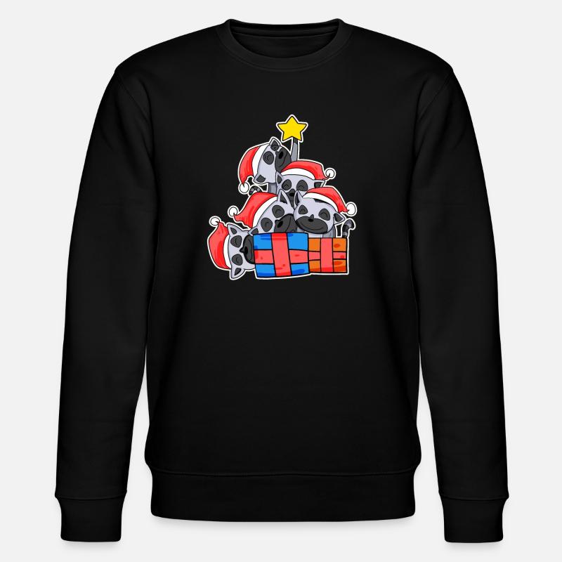 Arbre de Noël Lémurien Lémuriens - Sweat bio CHANGER Stanley/Stella Unisexe - noir