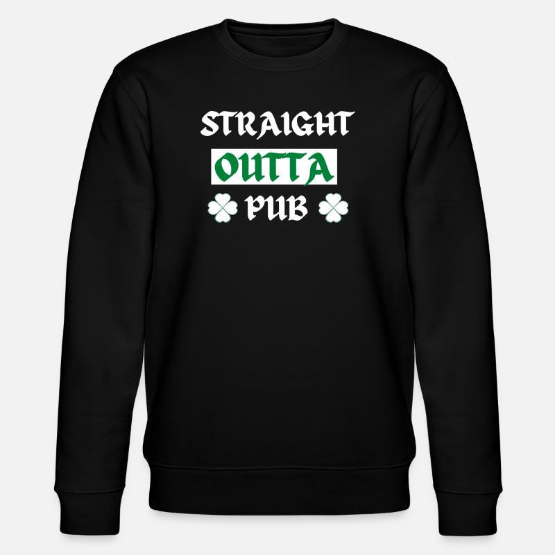 T-shirt Pub Night Shamrock - Sweat bio CHANGER Stanley/Stella Unisexe - noir