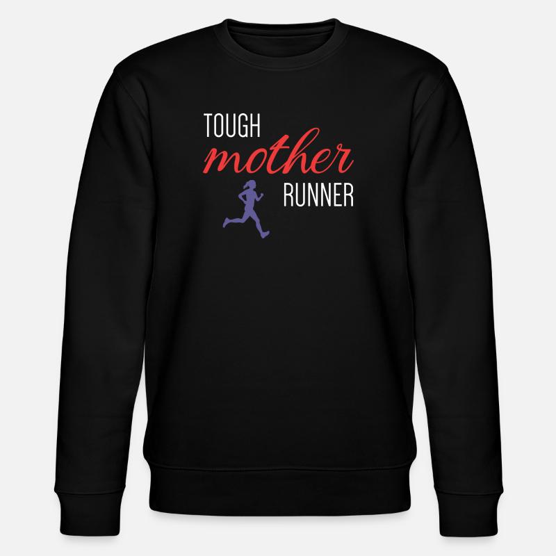 Mère coureuse coriace - Sweat bio CHANGER Stanley/Stella Unisexe - noir