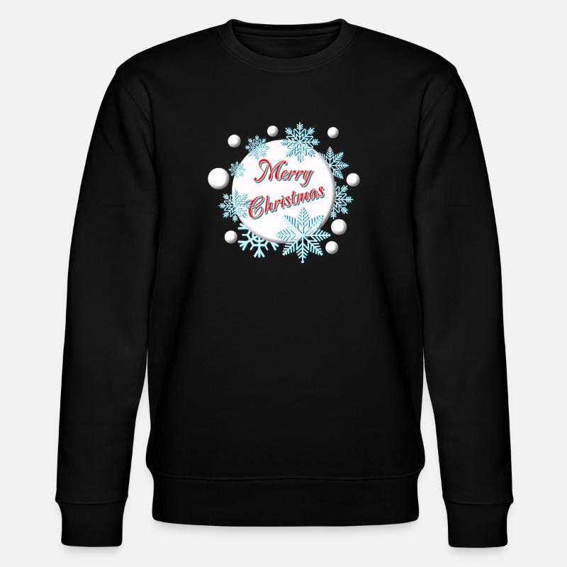 Joyeux Noël - Feliz Navidad - Neige - Sweat bio CHANGER Stanley/Stella Unisexe - noir