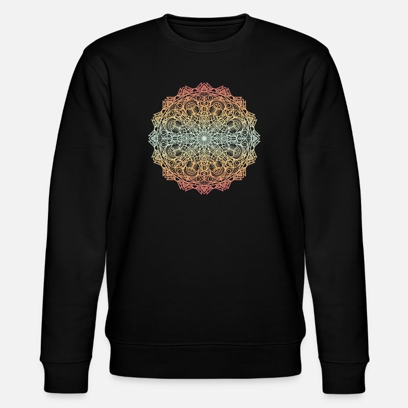 mandala - Sweat bio CHANGER Stanley/Stella Unisexe - noir