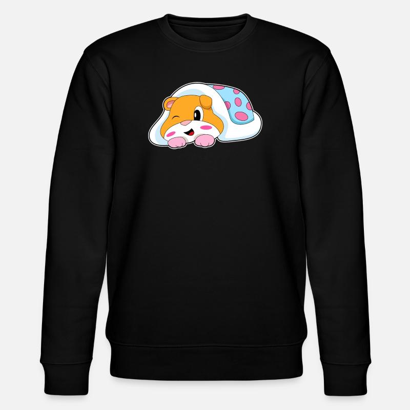 Couverture de couchage de hamster - Sweat bio CHANGER Stanley/Stella Unisexe - noir