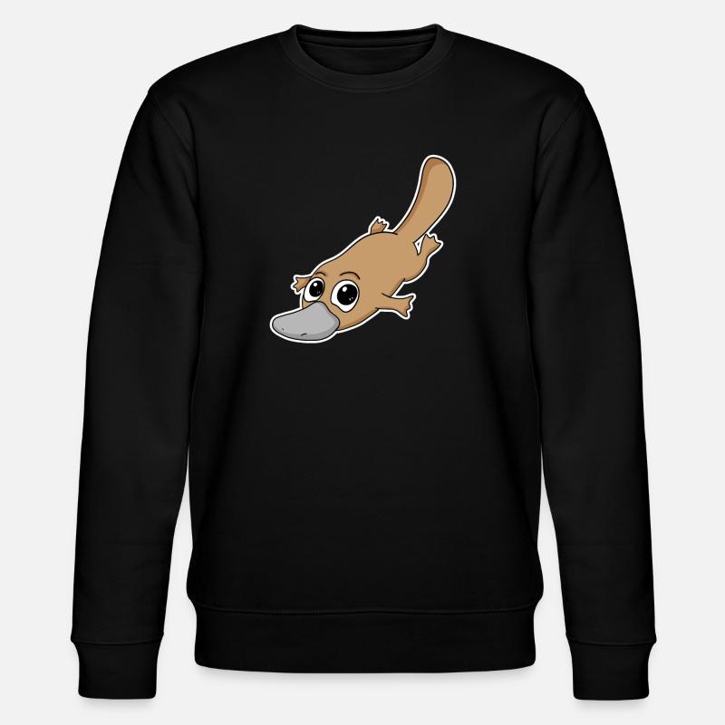 Ornithorynque - Sweat bio CHANGER Stanley/Stella Unisexe - noir