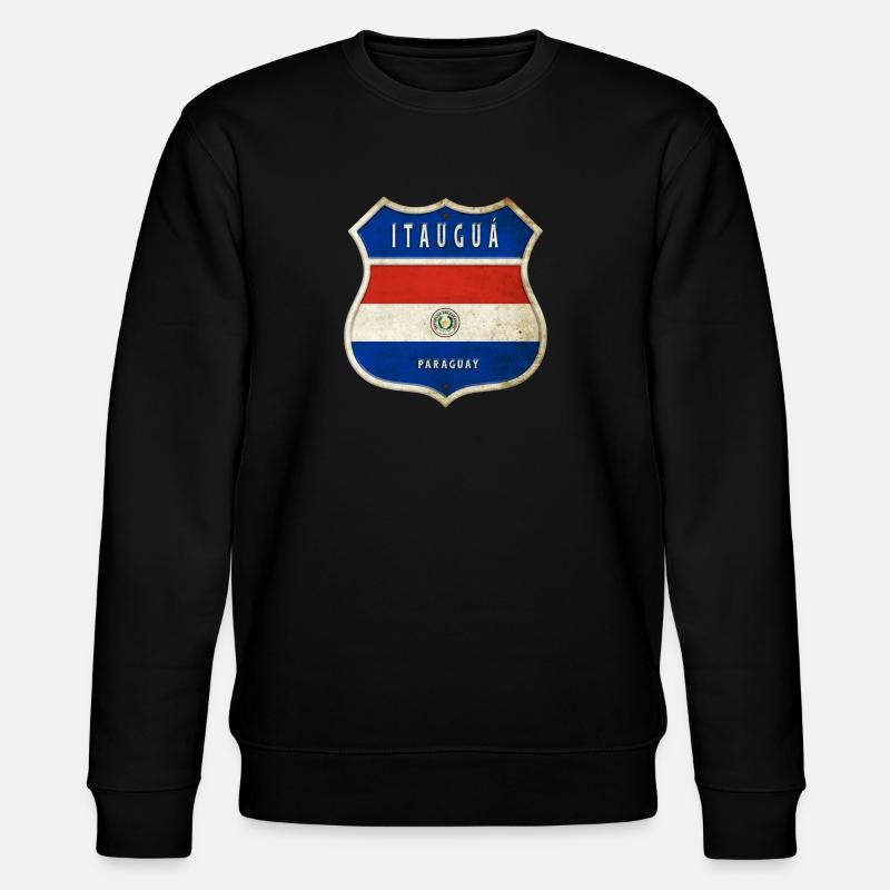 Design du drapeau d'Itauguá, Paraguay - Sweat bio CHANGER Stanley/Stella Unisexe - noir