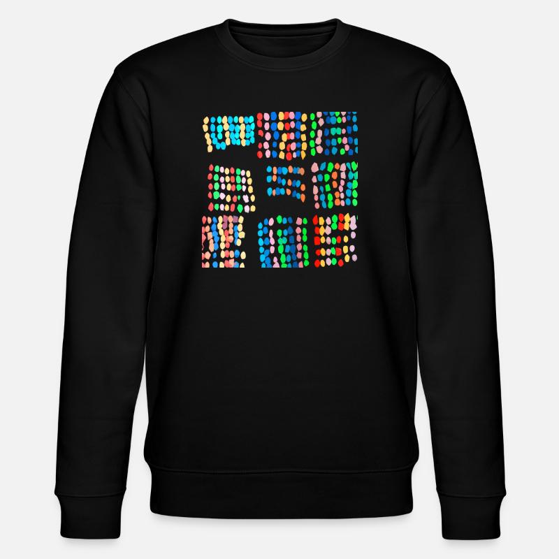 Pon-pon - Stanley/Stella Unisex Bio-Sweatshirt CHANGER  - Schwarz