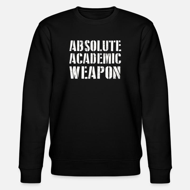 Arme académique absolue des étudiants - Sweat bio CHANGER Stanley/Stella Unisexe - noir