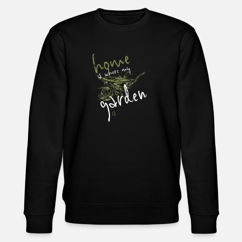 Gärtner Garten - Stanley/Stella Unisex Bio-Sweatshirt CHANGER  - Schwarz