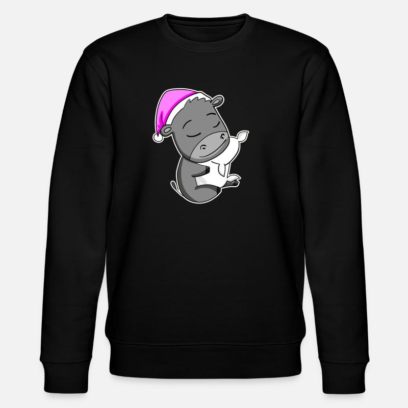Esel - Stanley/Stella Unisex Bio-Sweatshirt CHANGER  - Schwarz