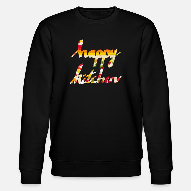 Cuisine heureuse - Sweat bio CHANGER Stanley/Stella Unisexe - noir