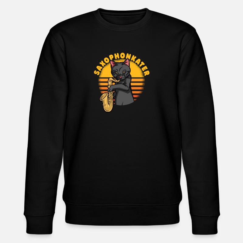Gueule de bois du saxophone - Sweat bio CHANGER Stanley/Stella Unisexe - noir