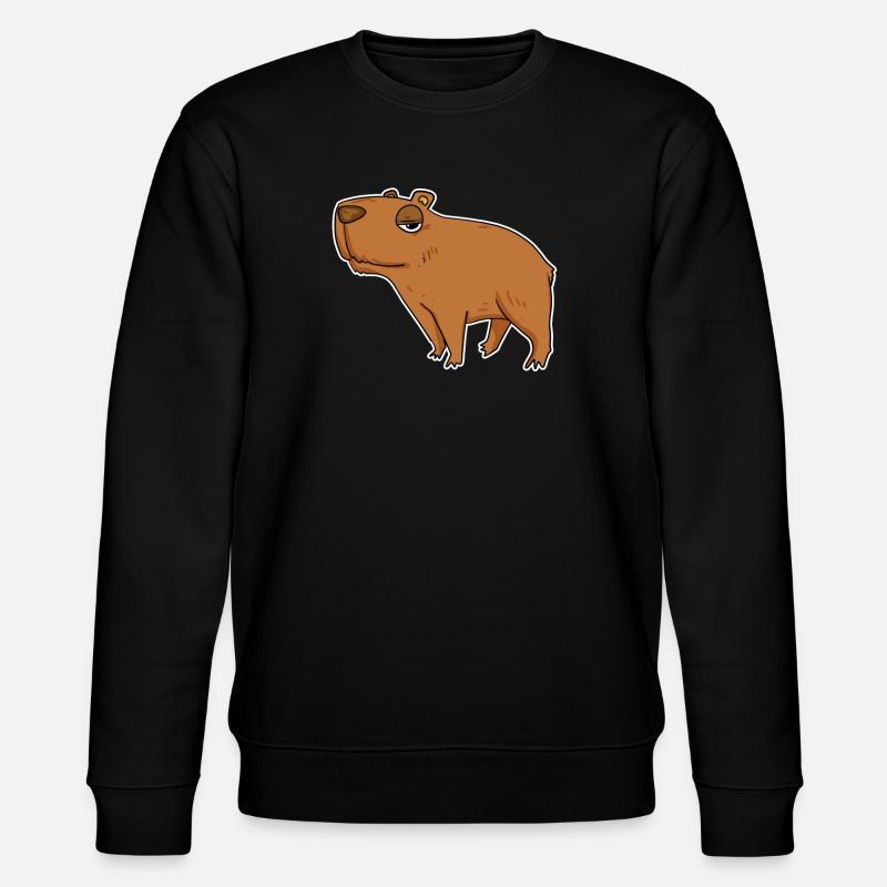 Capybara Capybara Cadeau - Sweat bio CHANGER Stanley/Stella Unisexe - noir