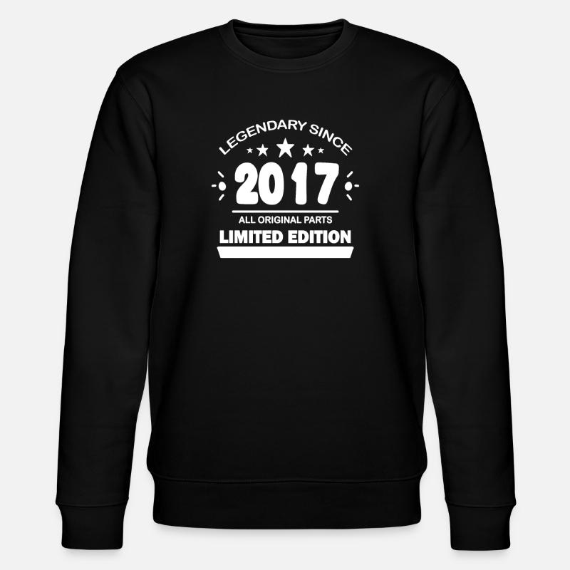2017 - Sweat bio CHANGER Stanley/Stella Unisexe - noir