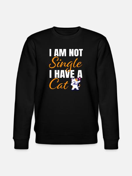 Pas Libre, J'ai un Chat - Sweat bio CHANGER Stanley/Stella Unisexe - noir
