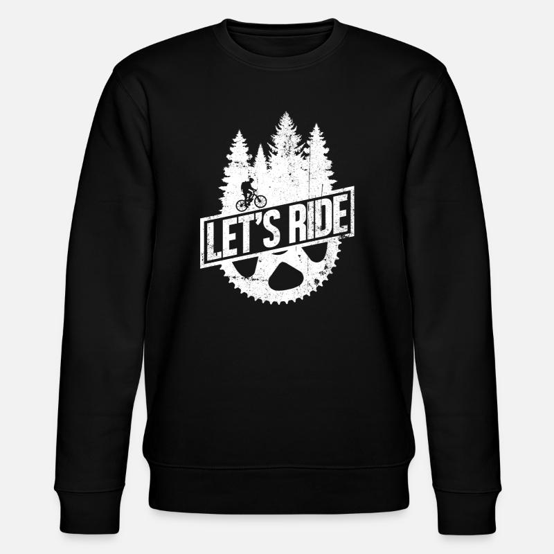 Lets Ride Forest Gear - Stanley/Stella CHANGER Unisex Organic Sweatshirt - black
