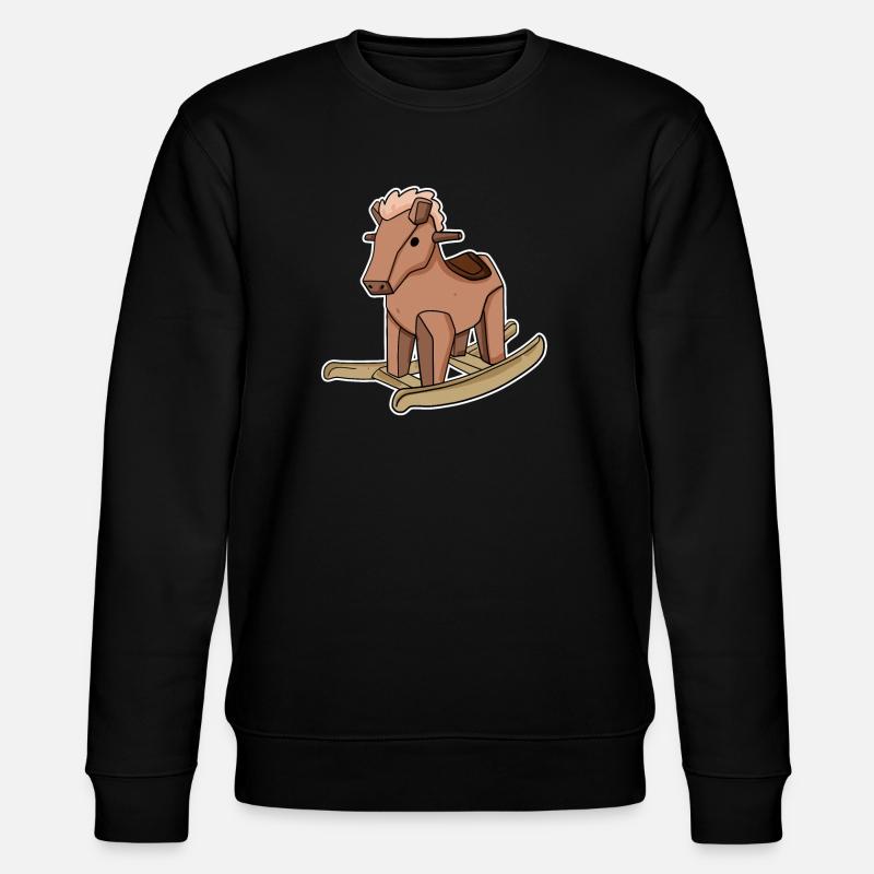 Cheval - Sweat bio CHANGER Stanley/Stella Unisexe - noir