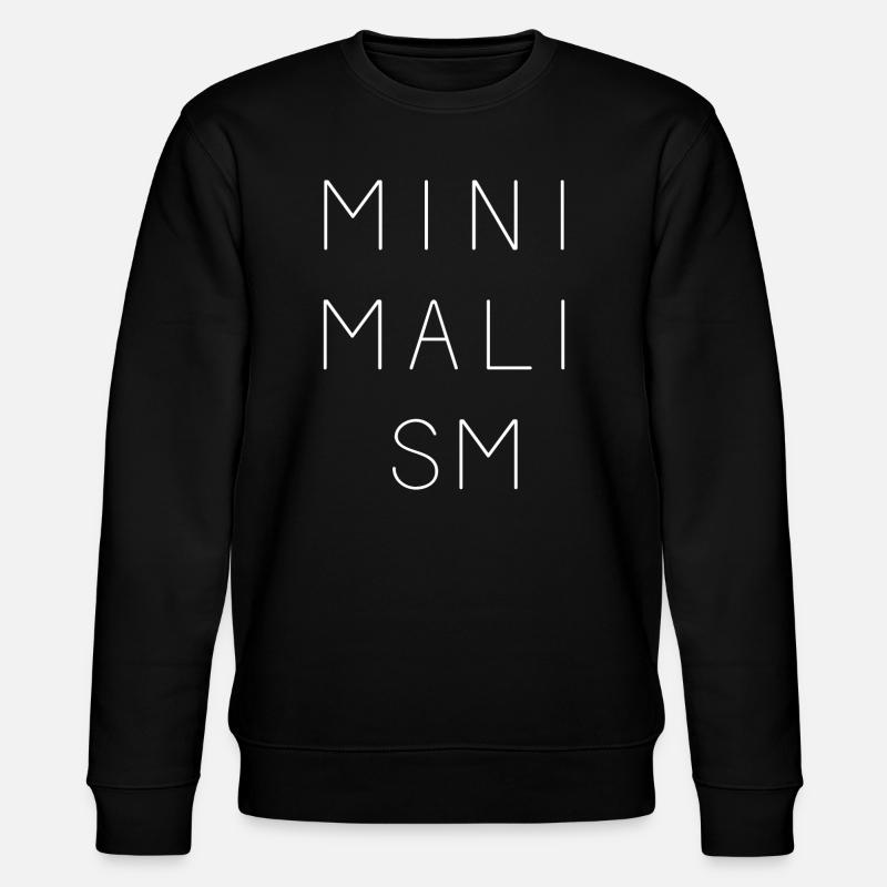 Minimalisme - Sweat bio CHANGER Stanley/Stella Unisexe - noir