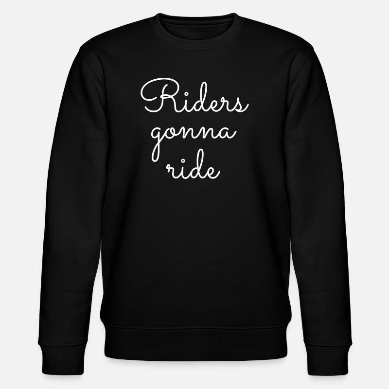 ! Coureurs allant à Ride Lettering - Sweat bio CHANGER Stanley/Stella Unisexe - noir
