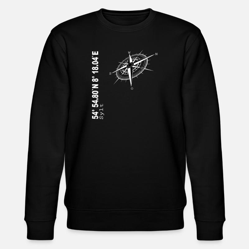 Sylt - Stanley/Stella Unisex Bio-Sweatshirt CHANGER  - Schwarz
