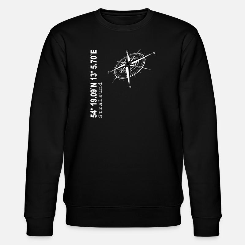Stralsund - Stanley/Stella Unisex Bio-Sweatshirt CHANGER  - Schwarz