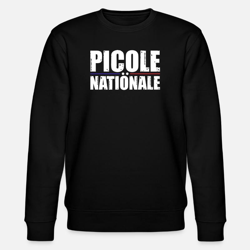Picole Nationale - Sweat bio CHANGER Stanley/Stella Unisexe - noir
