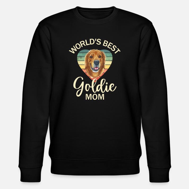 Chien Golden Retriever - Sweat bio CHANGER Stanley/Stella Unisexe - noir