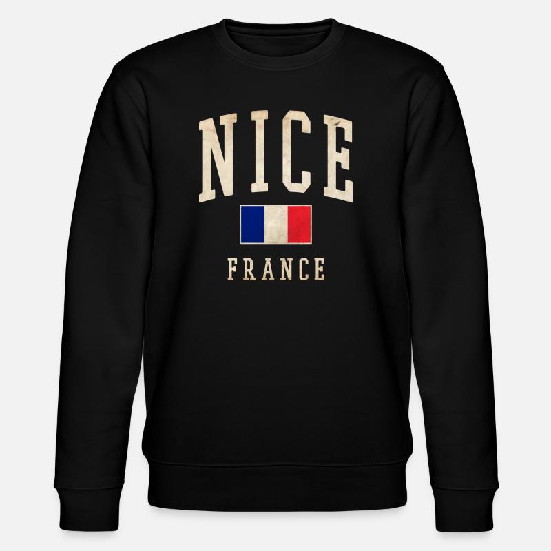 Beau drapeau français - Sweat bio CHANGER Stanley/Stella Unisexe - noir