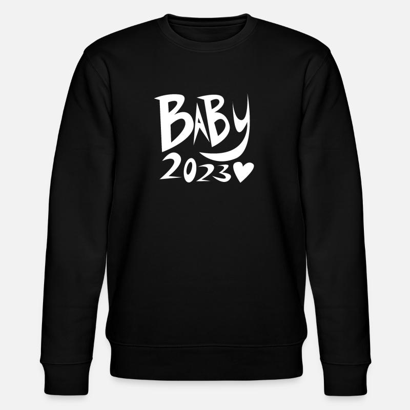 Bébé 2023 - Naissance enceinte - Sweat bio CHANGER Stanley/Stella Unisexe - noir