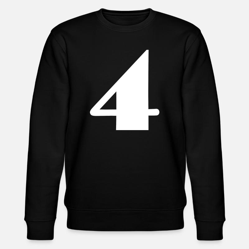 4,4 ANS,4e ANNIVERSAIRE,ANNIVERSAIRE 4 ANS - Sweat bio CHANGER Stanley/Stella Unisexe - noir