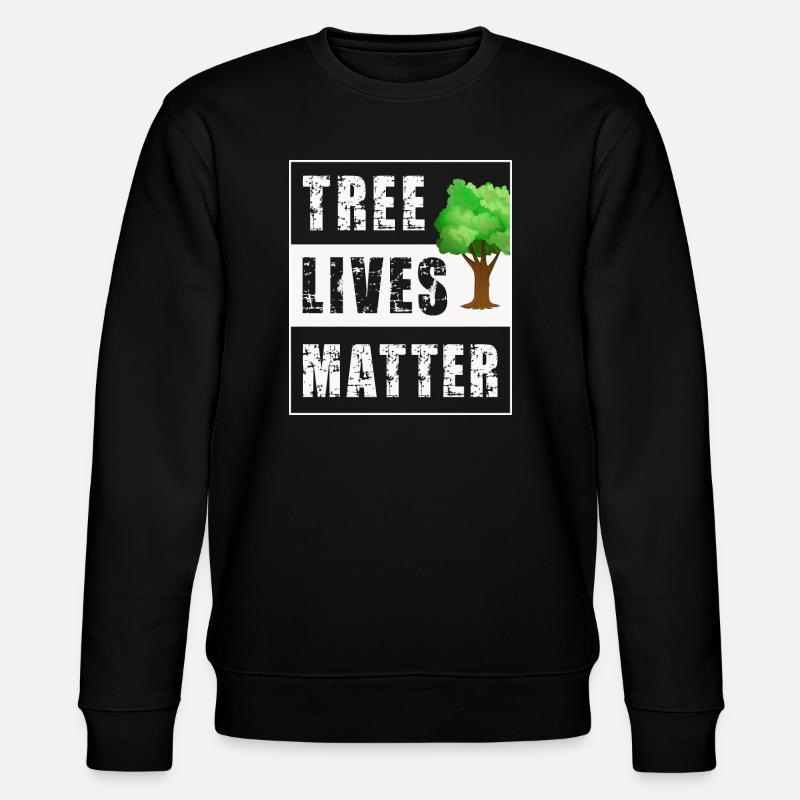 Arbres - Sweat bio CHANGER Stanley/Stella Unisexe - noir